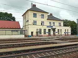 Výpravní budova z roku 1930