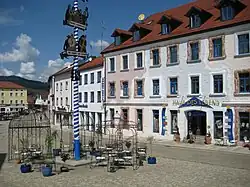 Ruhmannsfelden, náměstí