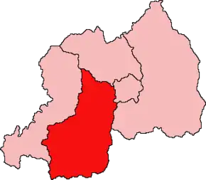 Poloha Jižní provincie