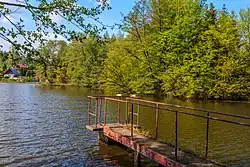 rybník Chobot v osadě Rašovy