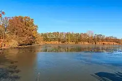 pohled na rybník Stejskal