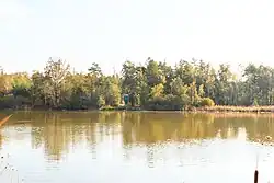 pohled na rybník Zaháj