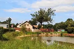 Návesní rybník v Uhersku