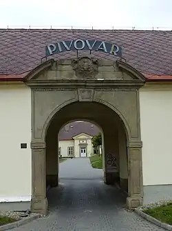 Brána rychnovského pivovaru