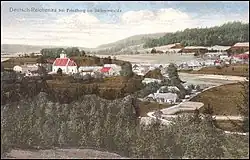 Rychnůvek na pohlednici z 20. let 20. století