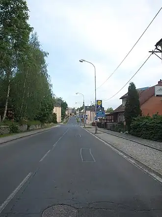 Silnice II/445 v Rýmařově