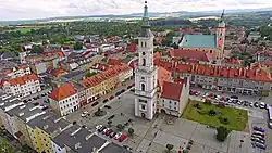 Pohled na historické centrum