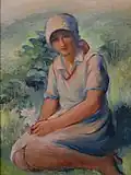 Sedící dívka (1930)