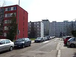 Molákova ulice v Praze–Karlíně[8]