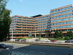 Sídlo společnosti SUDOP PRAHA a.s. na Olšanské ulici v Praze 3