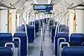 Interiér modernizované jednotky řady 423