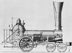 Südbahn - Lok Philadelphia (Norris 1837)