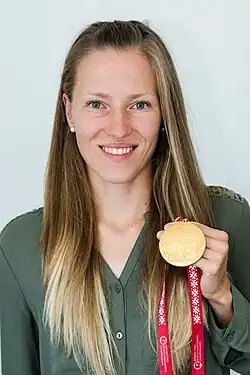 Natalija Gemperleová (9. září 2018)