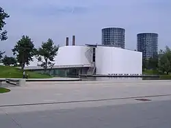 Pavilon SEAT v Autostadtu, Wolfsburg.