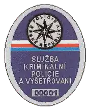 Znak Služby kriminální policie a vyšetřování