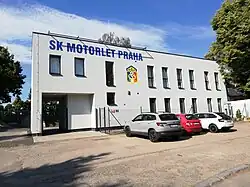 Nová budova SK Motorlet Praha (rok 2020)