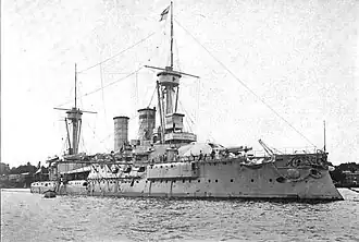 SMS Kurfürst Friedrich Wilhelm v roce 1903