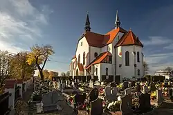 Kostel sv. Anny a hřbitov