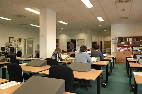 Studovna SOA v Praze.