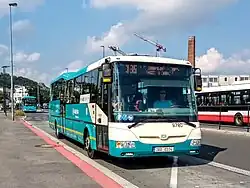 SOR CN 12 dopravce Arriva Střední Čechy v Praze