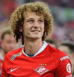 Alex Král v dresu Spartaku Moskva (2019)