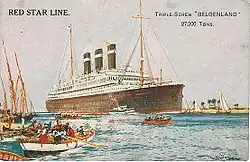 SS Belgenland po rekonstrukci