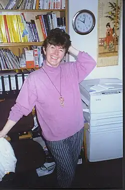 Stanjo ve své kanceláři krátce před smrtí