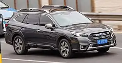 Subaru Outback v Číně