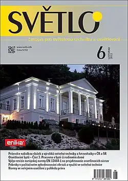 Titulní strana časopisu Světlo