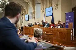 Zástupci SYRI na konferenci v Senátu PČR dne 20. 6. 2023.