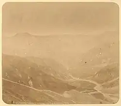 Pohled z výšiny Rokského průsmyku