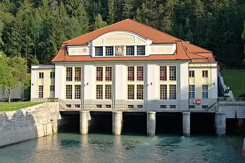 Vodní elektrárna na Saalachu