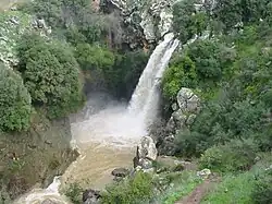 Vodopád na Nachal Sa'ar