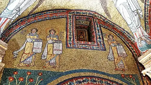 sv. Anežka Římská, Praxeda a Pudentiana