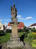 Sadská, socha svatého Gottharda 01.JPG