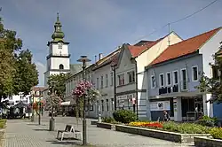 Kostel sv. Bartoloměje v centru města