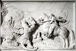 Sv. Jiří zabíjející draka (1508), Musée Louvre