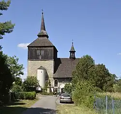 Farní kostel sv. Vavřince v Březině