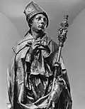 Donatello, Saint Louis of Toulouse, 1423–1425, Museo dell'Opera di Santa Croce, Florencie
