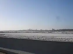 těžba soli z jezera