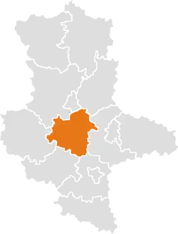 Lokalizace zemského okresu