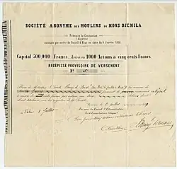 Henri Dunant – podpis