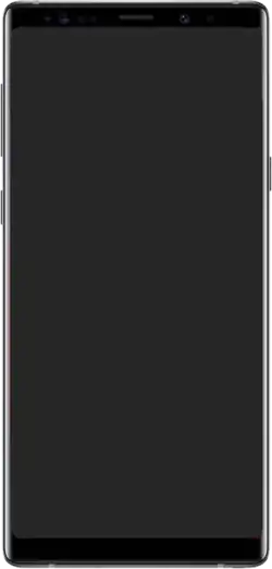Přední strana mobilu Samsung Galaxy Note 9