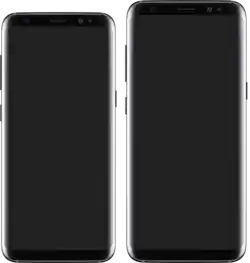 Samsung Galaxy S8 (vlevo) a S8+ (vpravo)