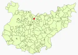 San Pedro de Mérida na mapě