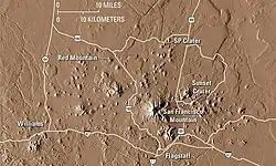 San Francisco Peak a okolní vulkány