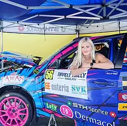 Sandra Čechová na Rally Pačejov (2019)
