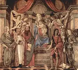 Sandro Botticelli: Madona ze San Barnaba