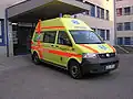 Volkswagen Transporter T5, jedno z vozidel dodaných v roce 2006