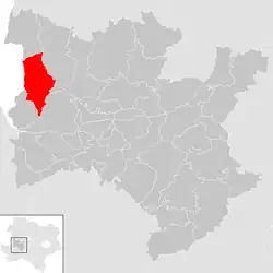 Sankt Oswald na mapě